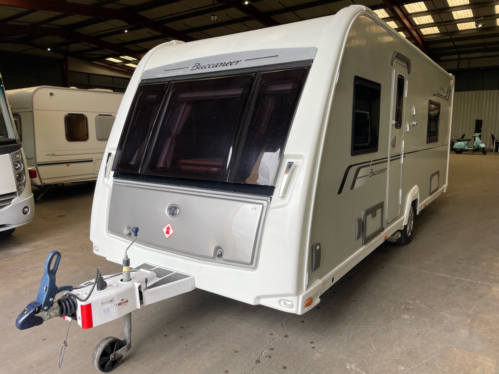 Buccaneer Corsair - 4 Berth Fixed Bed Caravan With Motor Mover And Awning