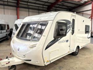 Sterling Eccles Jewel 90th Edition – 4 Berth Fixed Bed Caravan