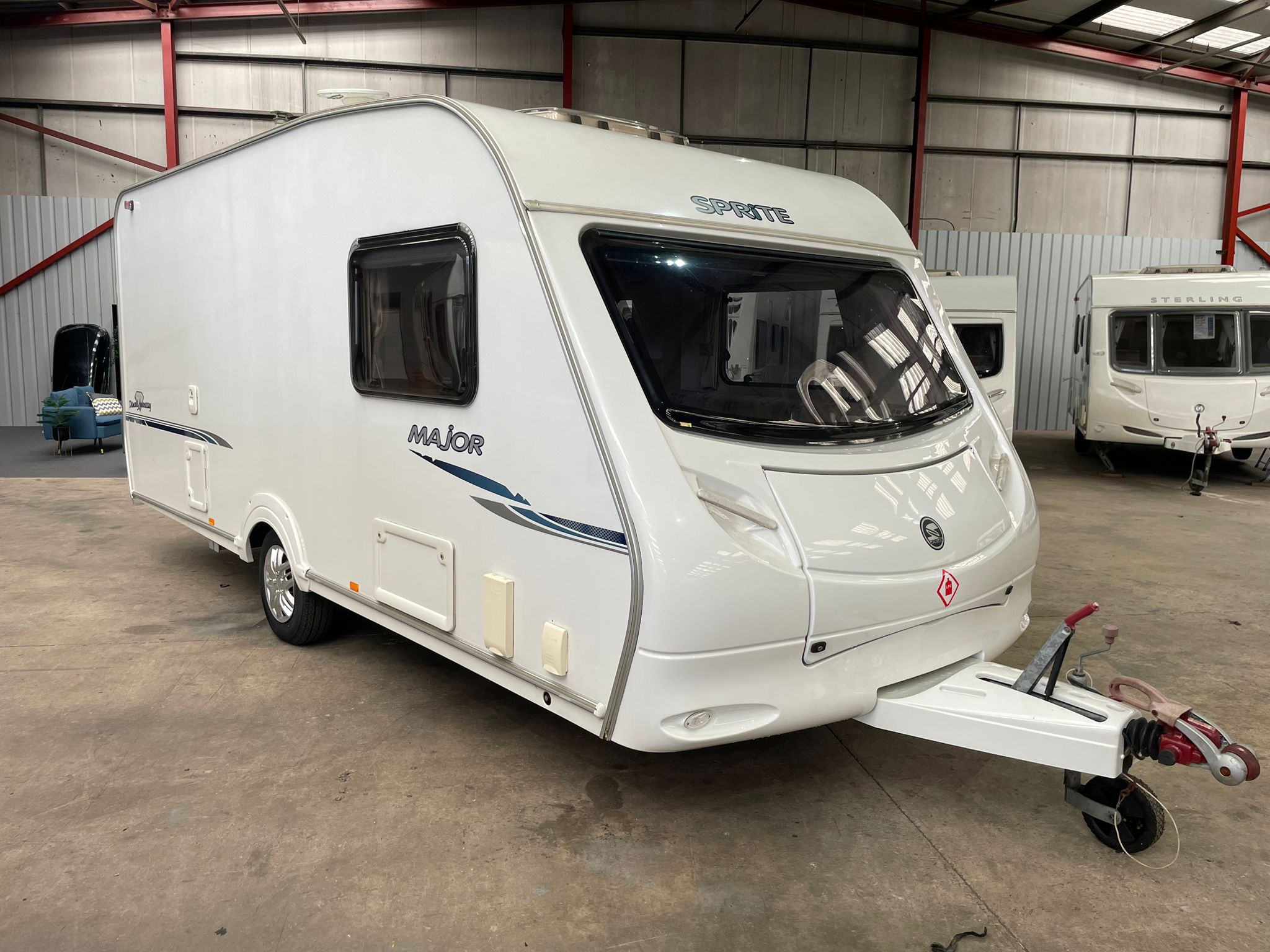 
								Sprite Major 5 Berth Caravan full									