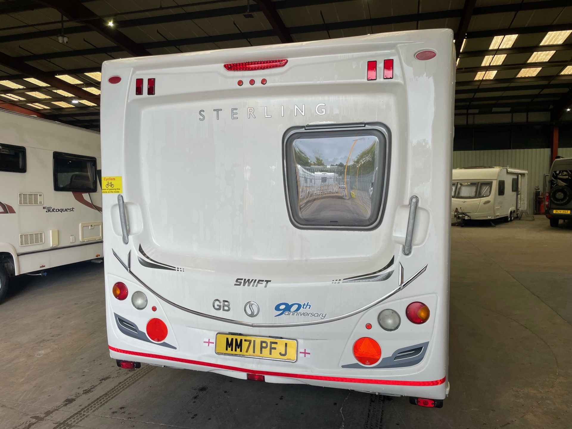 
								Sterling Eccles Topaz 90th Edition 2 Berth Caravan full									