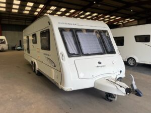 Compass Corona 624 Twin Axle 4 Berth Fixed Bed Caravan