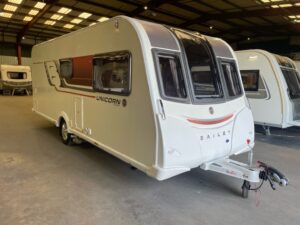 Bailey Unicorn Valencia 4 Berth Fixed Bed Caravan