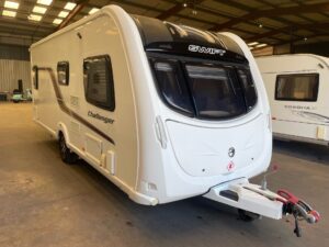 Swift Challenger 570 – 4 Berth Fixed Bed Caravan With Motor Mover