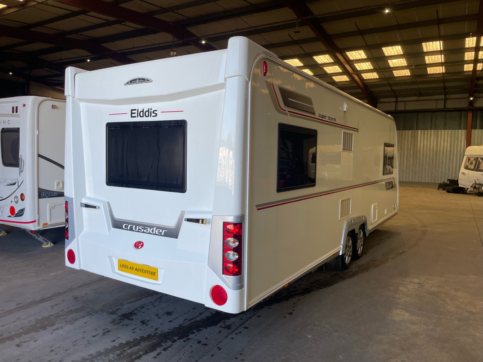 
								Elddis Crusader Super Storm – Twin Axle Caravan full									