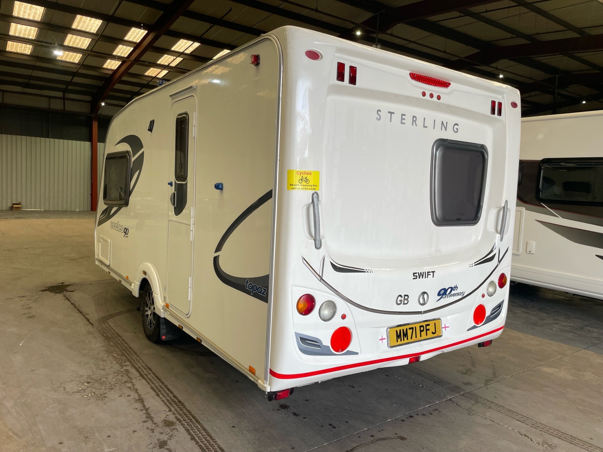 
								Sterling Eccles Topaz 90th Edition 2 Berth Caravan full									