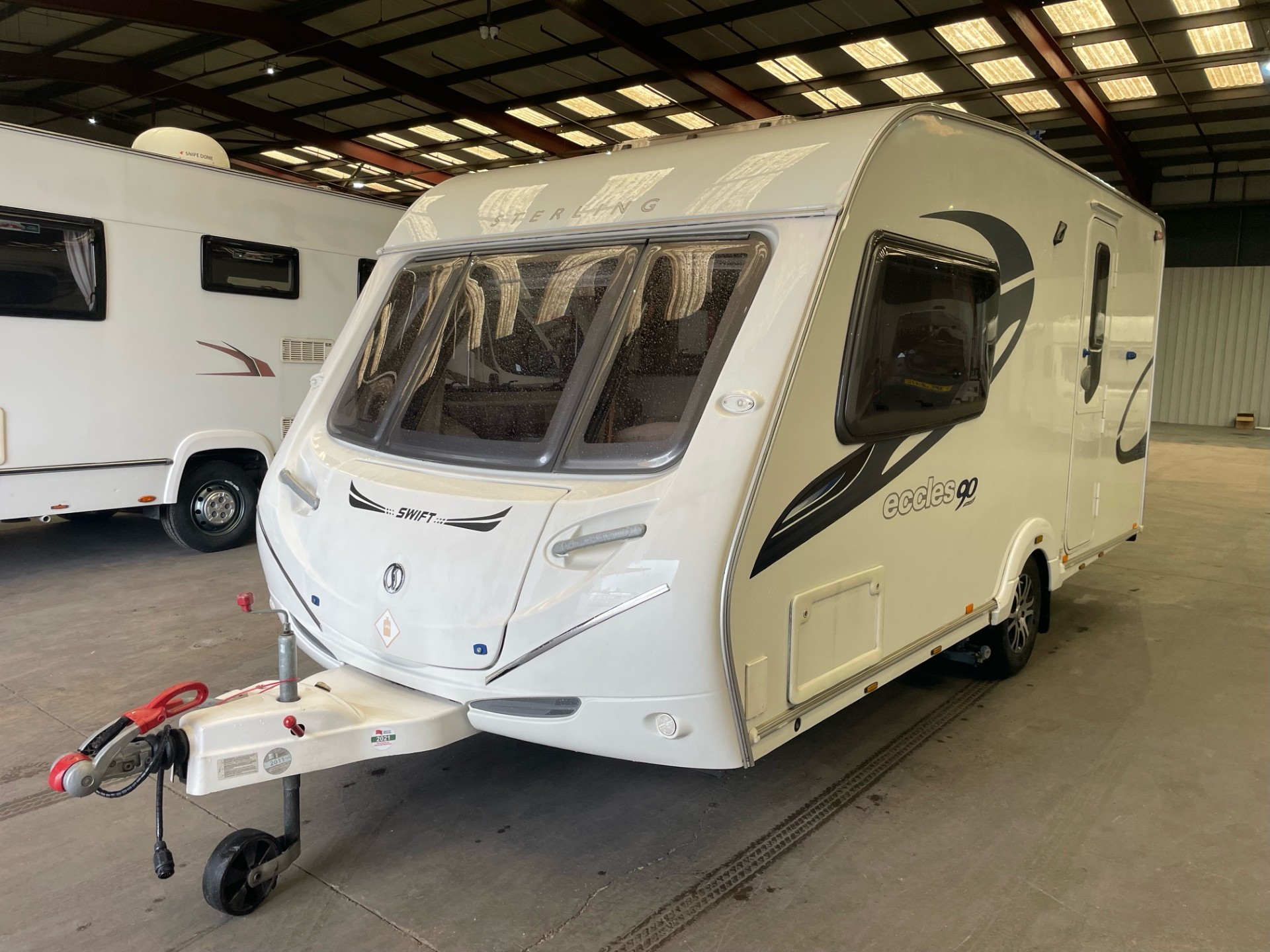 
								Sterling Eccles Topaz 90th Edition 2 Berth Caravan full									