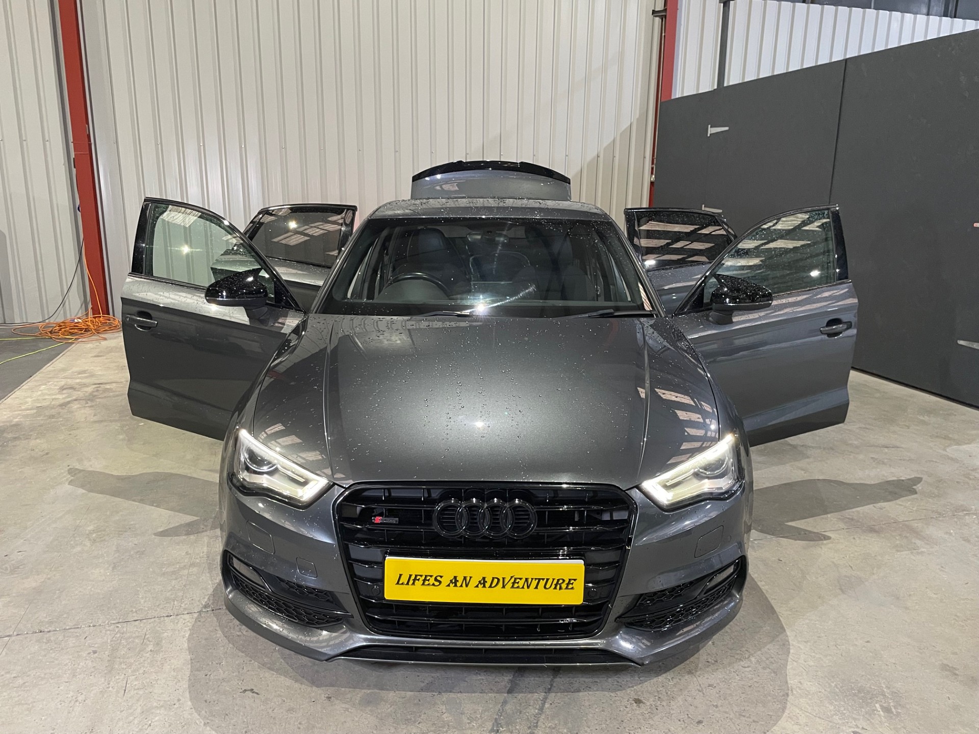 
								AUDI A3 TFSI SPORT 2015 BLACK STYLING PACKAGE FITTED full									