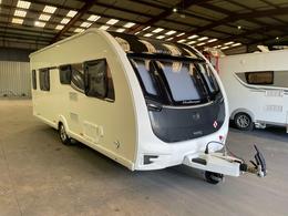 Used Motorhome For Sale Manchester - Swift Challenger 565 2018 Fixed Single Bed Caravan