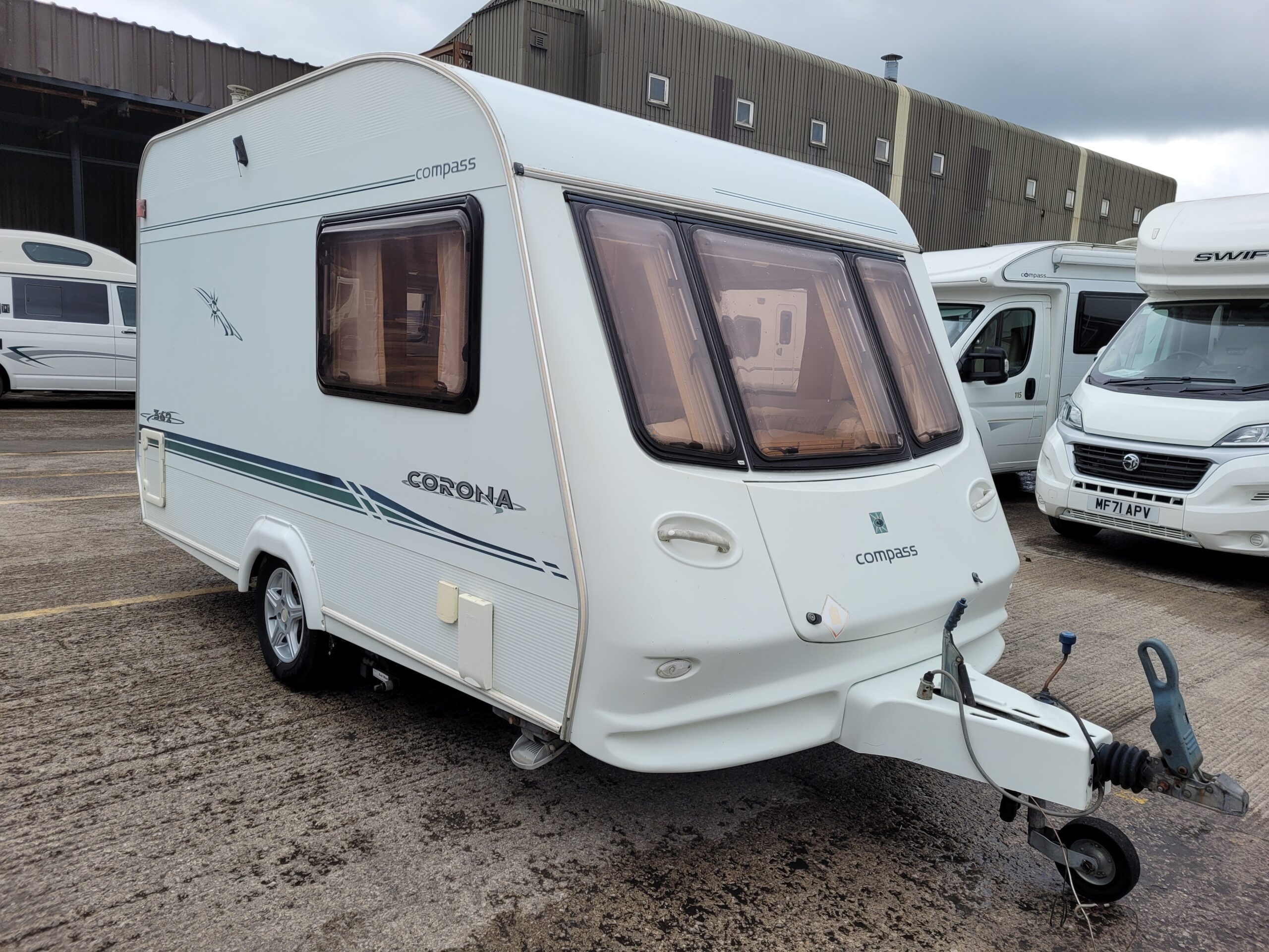 Used Caravan For Sale Manchester-Compass Corona 362