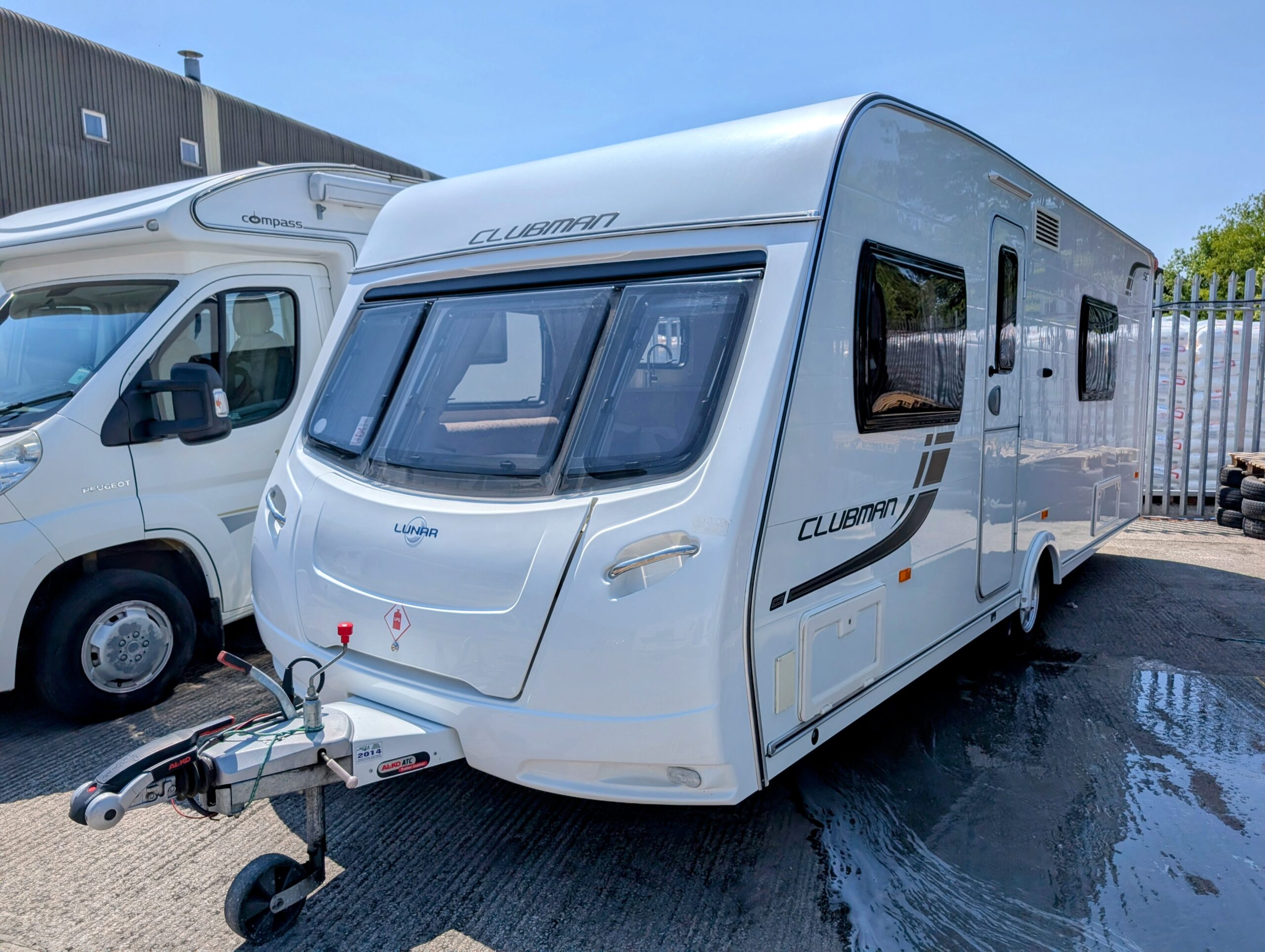 Used Caravan For Sale Manchester- Lunar Clubman SE 4 Berth Caravan