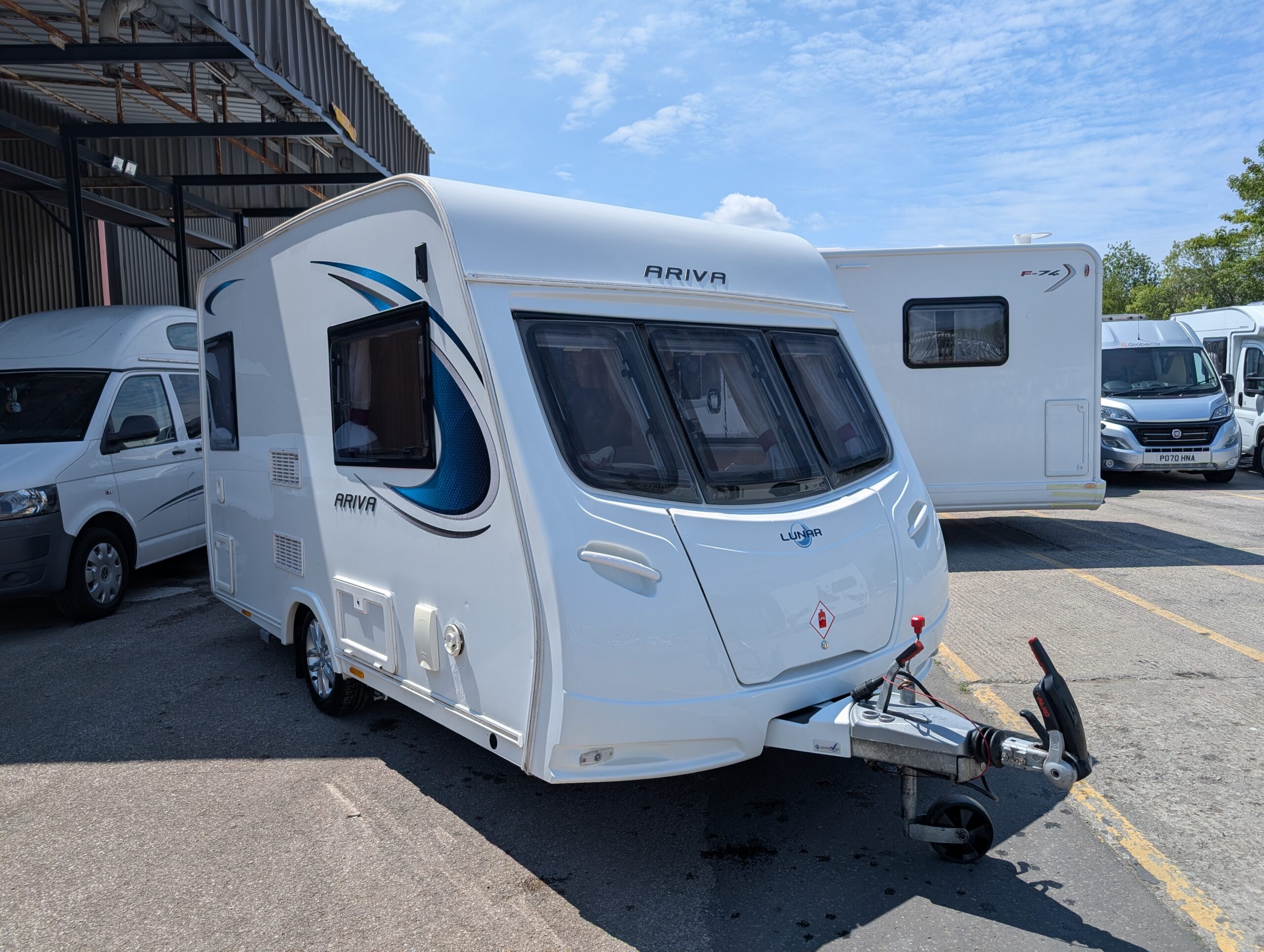 Used Caravan For Sale Manchester-Lunar ariva 2 berth caravan