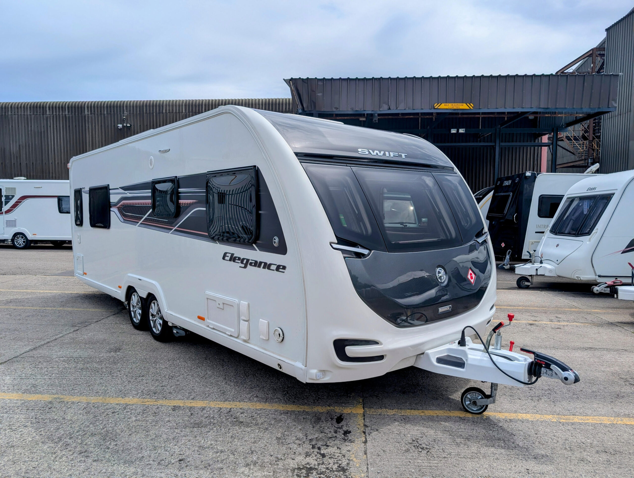 Used Caravan For Sale Manchester-Swift Elegance 845 4 berth caravan