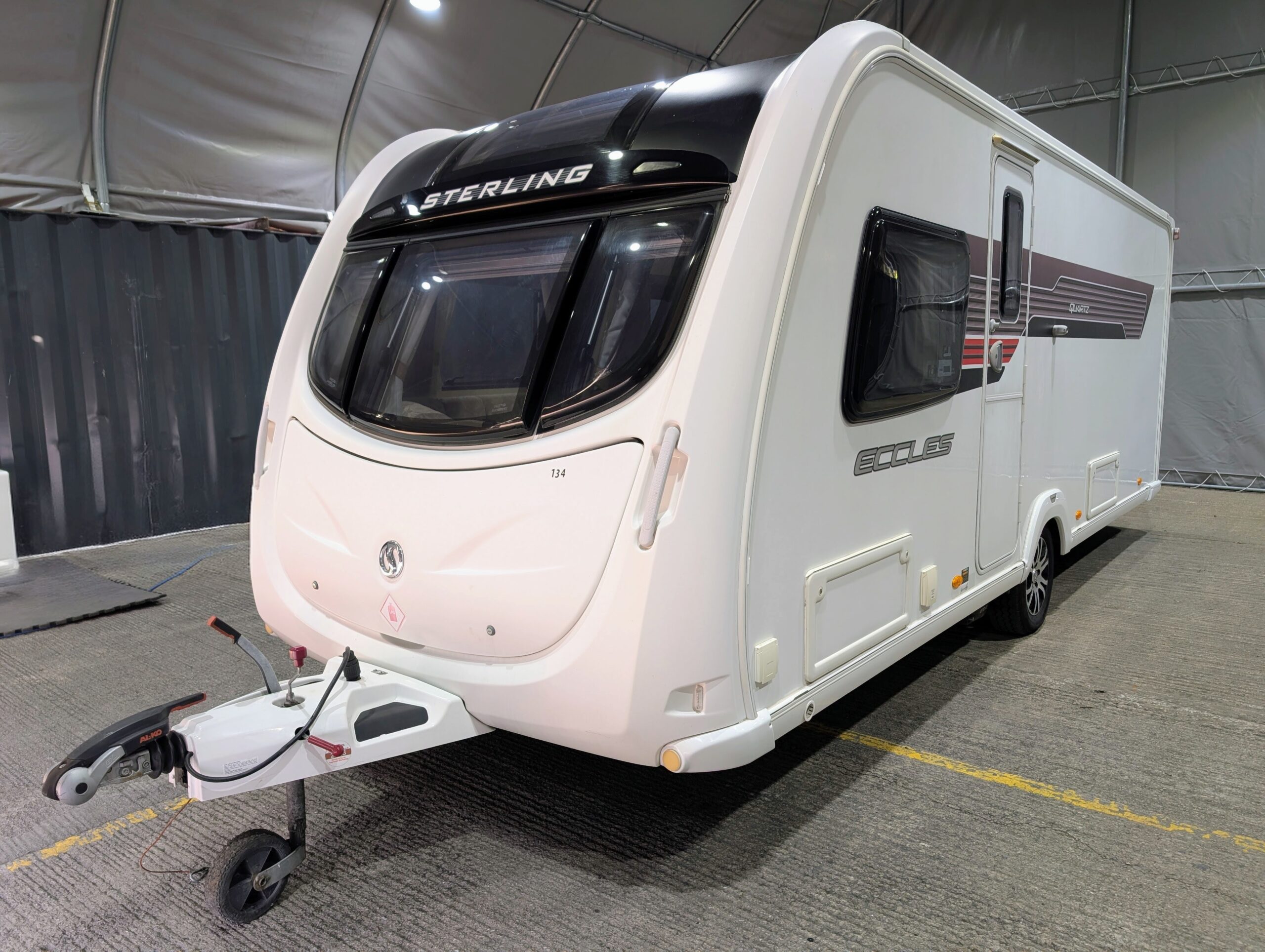 Used Caravan For Sale Manchester- Sterling Eccles Quartz 4 Berth Caravan