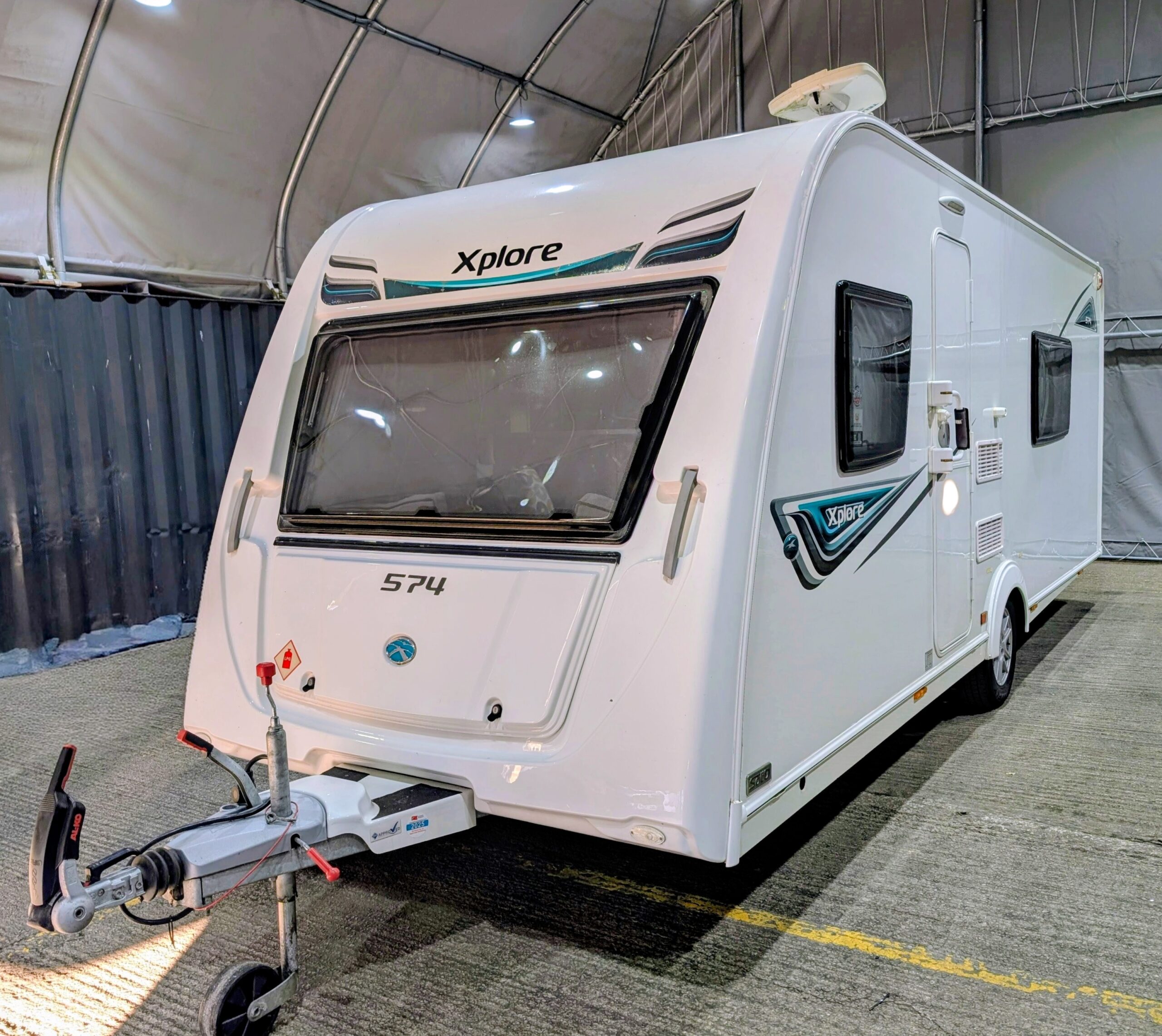 Used Caravan For Sale Manchester-elddis xplore 574 4 berth caravan