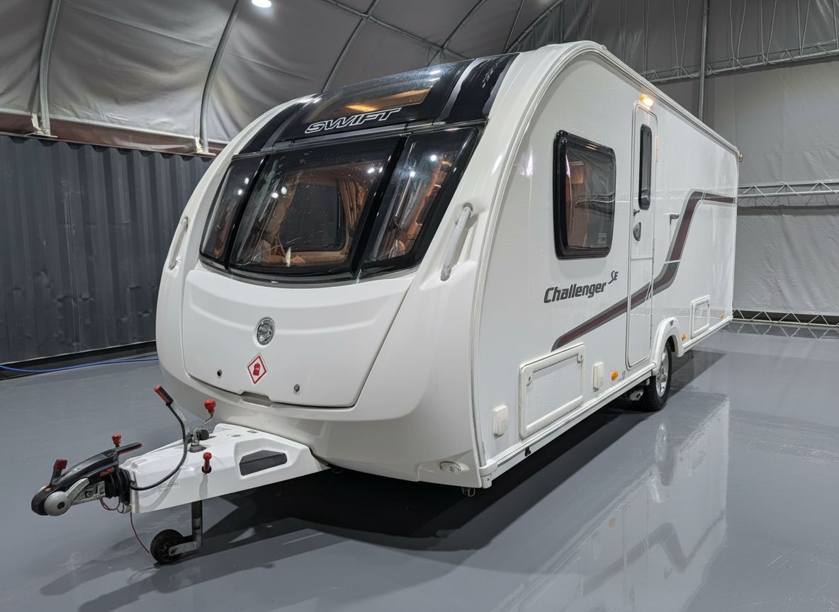 Used Caravan For Sale Manchester- Swift Challenger SE 4 Berth Caravan