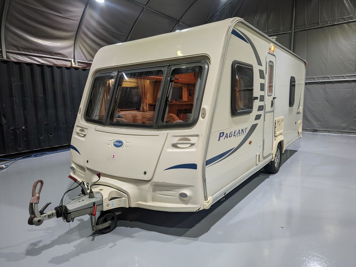 Used Caravan For Sale Manchester- Bailey Pageant S7 Bordeaux 4 Berth Caravan
