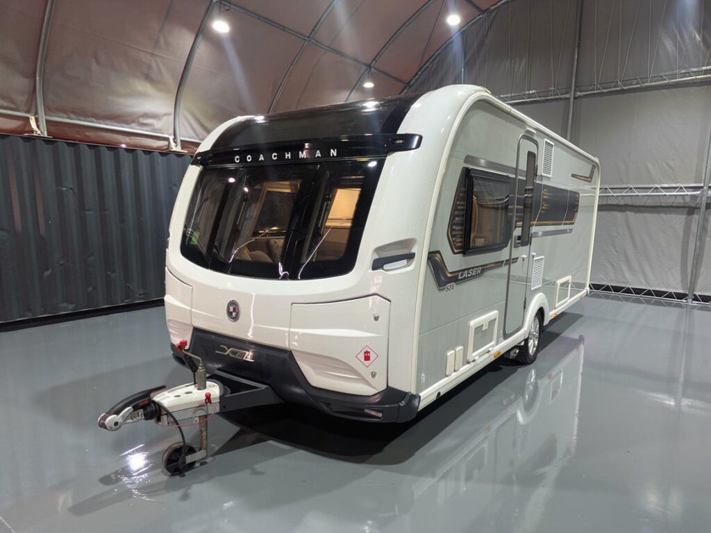 Used caravan For Sale Manchester-Coachman laser 575 xel 4 Berth Caravan