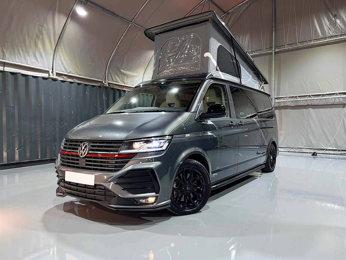 Used Caravan For Sale Manchester- VW Transporter Sportsline 4 Berth Camper