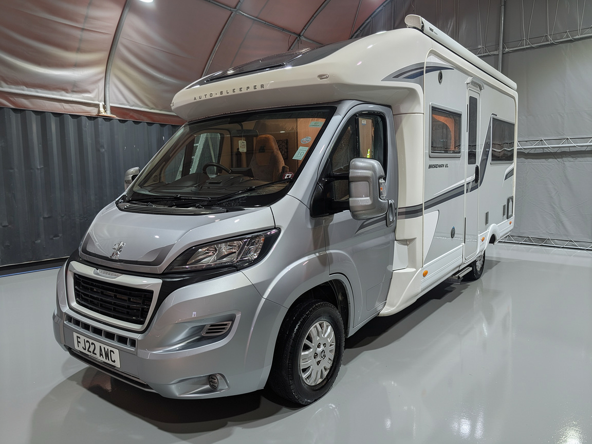 Used Caravan For Sale Manchester-Auto Sleeper Broadway EL 2 Berth Motorhome