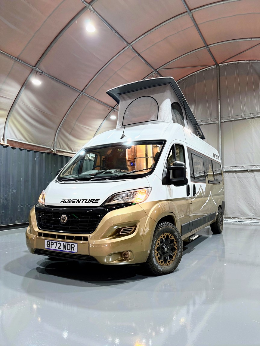 Used Caravan For Sale Manchester- Citroen Relay Adventure 4 Berth Campervan conversion