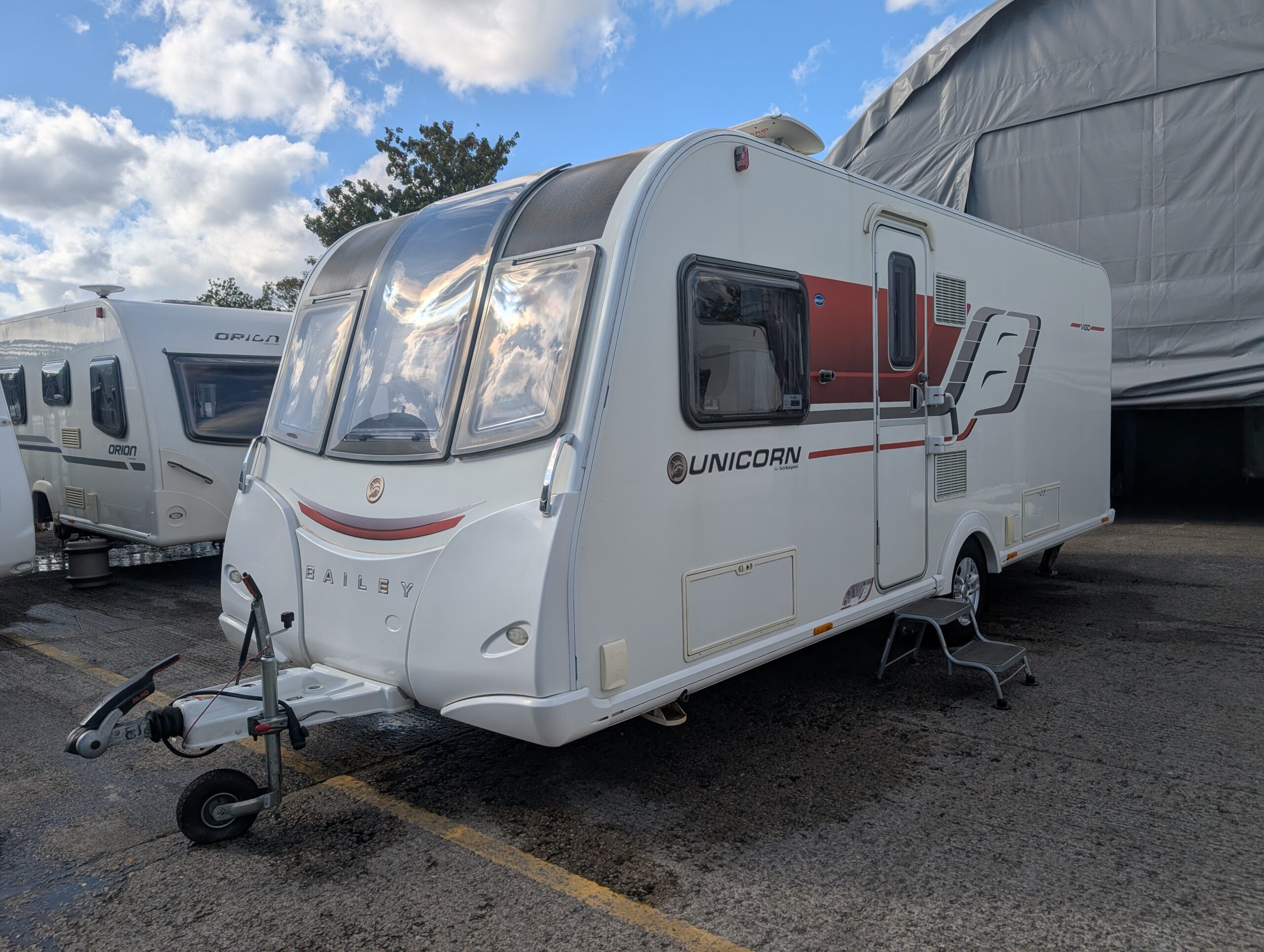 Used Caravan For Sale Manchester- Bailey Unicorn Vigo 4 Berth Caravan
